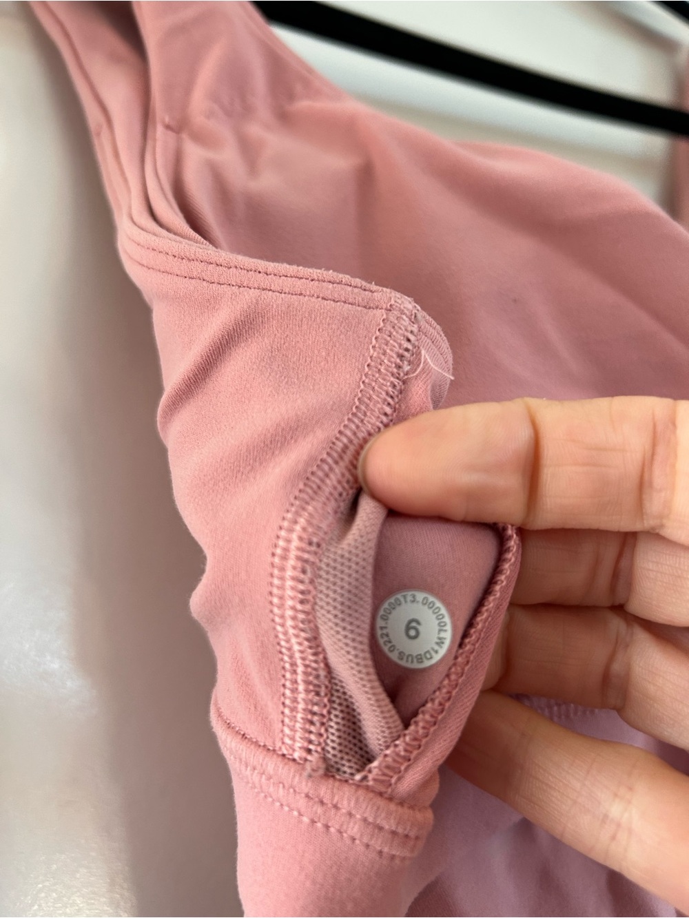 Lululemon Align Gathered Tank Crop dusty pink - Picture 6 of 6